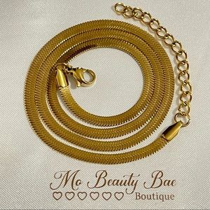 Gold Sleek Snake Chain